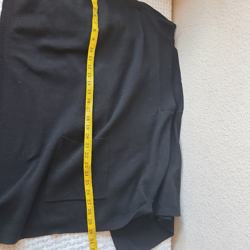 Torrid Black Cardigan Sweater With Hoodie Pluz Size 3XL 4XL - Picture 6 of 8